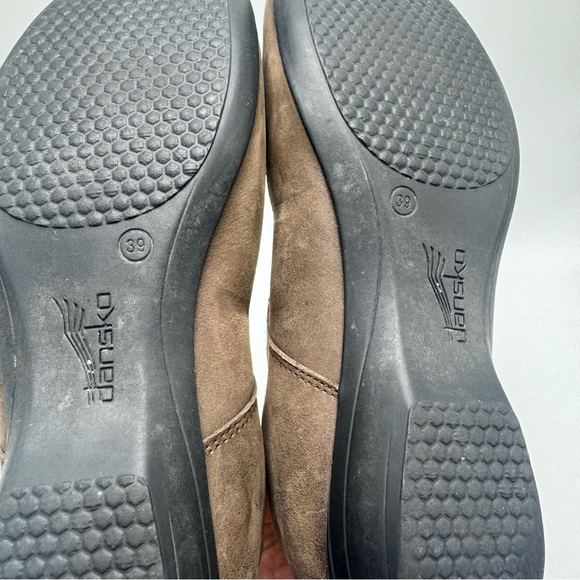 Dansko Fawna Mary Jane Clog Shoe Women’s 39  US 8.5/9 Brown Leather Heel - Picture 8 of 8